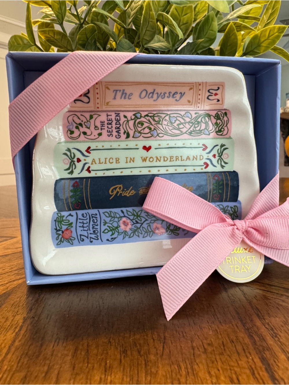 Eccolo Trinket Dish Stack of Books